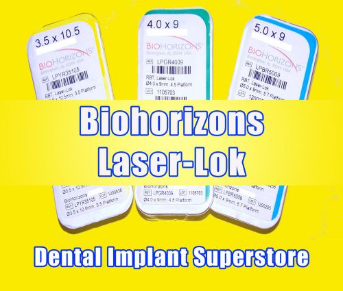 Biohorizons - Tapered Tissue Level Laser Lok - 4.6 x 9mm - Exp. 2018 - 08