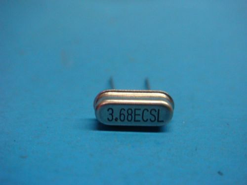 (30) ecs-36-18-4 3.6864 mhz 18pf hc49u radial crystal clock oscillator for sale