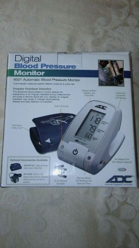 ADC Digital Automatic Blood Pressure Monitor ADULT #6021N New in Box health home