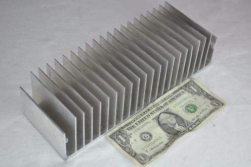 Large Aluminum Heat Sink 10&#034;x 3.5&#034; x 2.5&#034; Flat Bottom