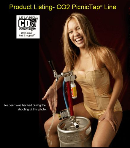 Leeland CO2 Picnic Tap - Beer Keg Tap