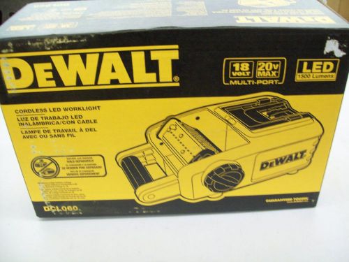 Dewalt DCL060 18V/20V Cordless LED Worklight (Tool Only)