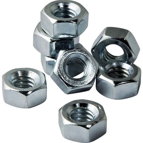 5/16-18 Zinc Coated Hex Nuts Pack of 8