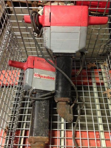 Used milwaukee 5338 electric pavement breaking hammer for sale
