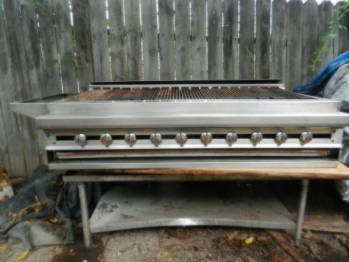 10 Burner Natural Gas Radiant Char Broiler Grill