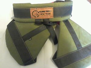 New tribe model k recreational tree climbing saddle  belt harness xs excellent for sale