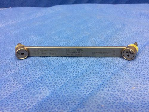 Zimmer Surgical Orthopedic 3.5mm Dual Compression Drill Guide 2348-35