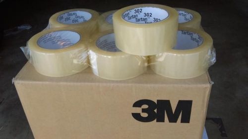 12X  3M Tartan 302 Carton Box Sealing Packaging Tape 2&#034;x110yds (1.6mil)