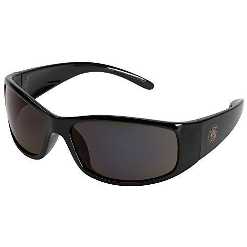 Smith and Wesson Safety Glasses 21303 Elite Safety Sunglasses Smoke Anti-Fog ...