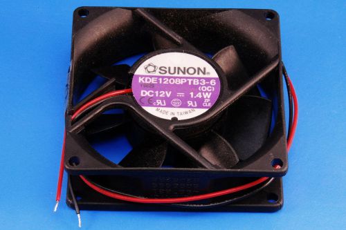 3-PCS FAN 2-PIN SUNON FAN SUNON KDE1208PTB3-6 1208PTB36 KDE1208PTB36