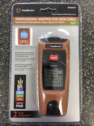 *NEW* Professional Mopper for DATA cable Southwire Digital Display DataComm Test