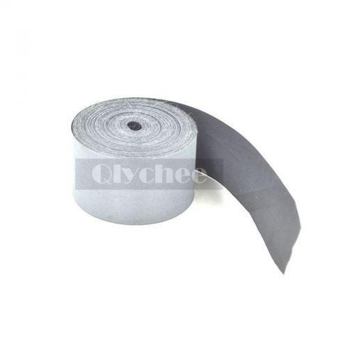 5 meters silver reflective tape safety conspicuity sew on trim fabric width 25mm for sale