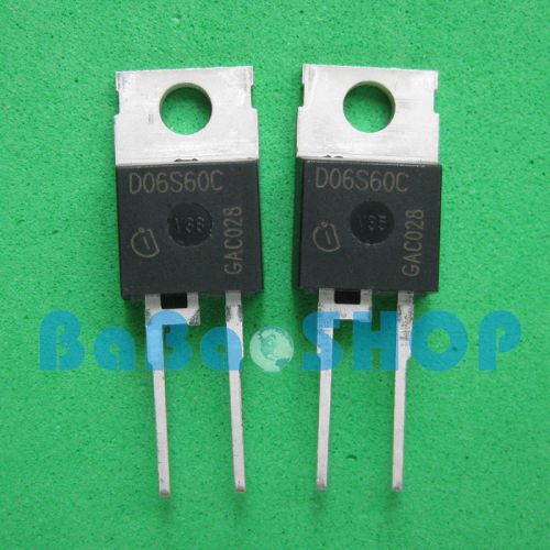 2pcs D06S60C Infineon TO-220