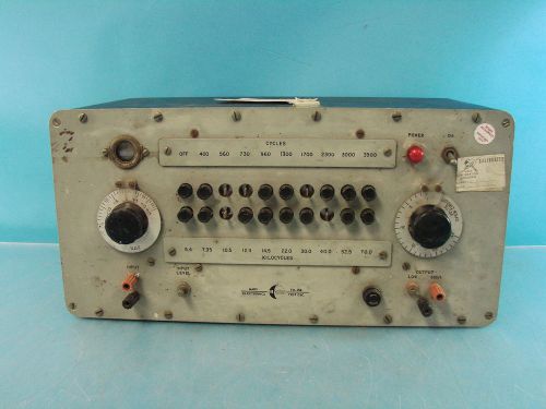 Vintage Mars Electronics Test Oscillator TO-258 Signal Generator Test Equipment