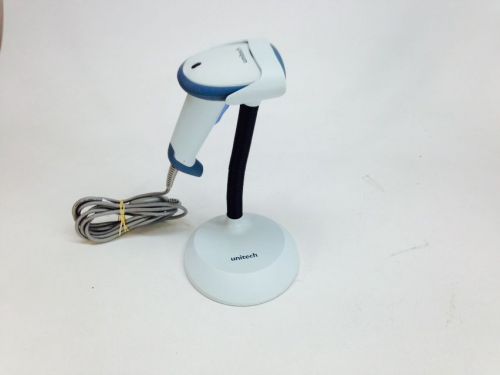 Unitech MS-335-1G Commercial POS Handheld Barcode Scanner w/ Stand -USB