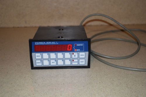 ELECTRONIC COUNTERS AND CONTROLS MWB 116 MICRO-WIZ (#1A)