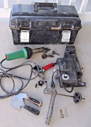 Used turbo master caddy automatic flooring heat welding set - web ~$4200 for sale