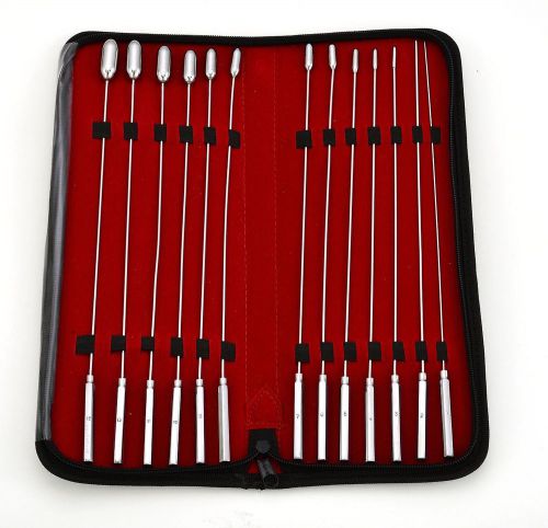 Bakes Rosebud Urethral Dilator 13 Pieces set(1,2,3,4,5,6,7,8,9,10,11,12,13 mm)