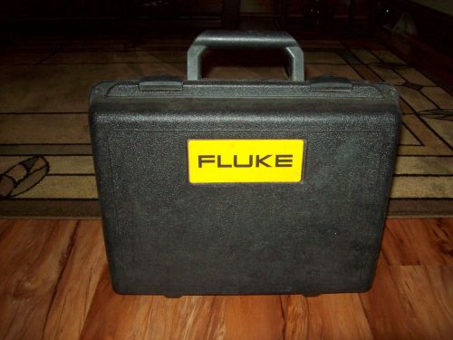 FLUKE  BLACK HARD PLASTIC CARRY CASE