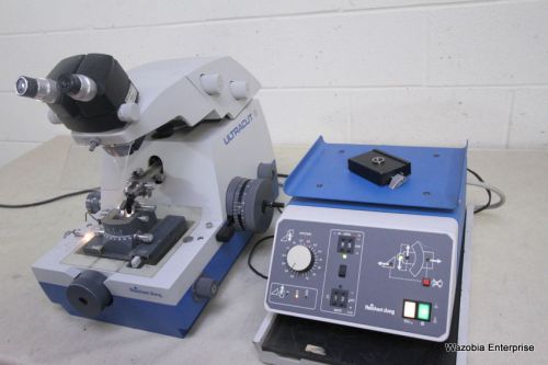 REICHERT-JUNG ULTRACUT E MICROTOME 70 17 04  WITH STEREO STAR ZOOM 0.7X-4.2X 570