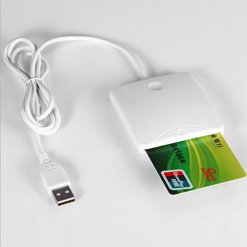 Usb contact smart chip card ic cards reader writer with sim slot kg for sale