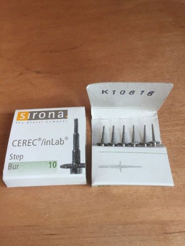 Cerec / InLab Step bur 10 New Six Total