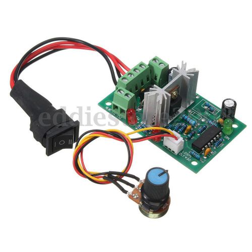 6-30V DC PWM Motor Speed Controller Reversible Control Forward / Reverse Switch