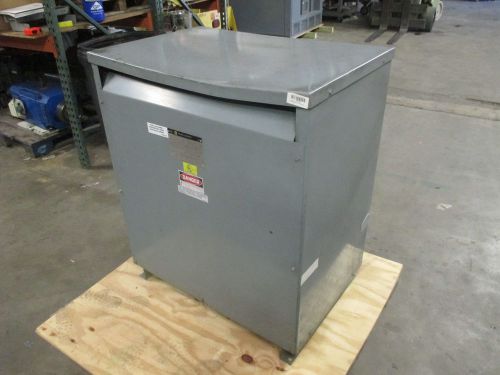 Square d 175t105hdit 175 kva 460 to 460y/265 3ph isolation transformer 175kva for sale