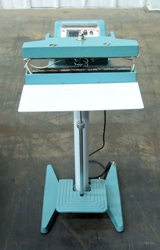 Direct heat pfs dd300 hand sealer with foot pedal  (e4070) for sale