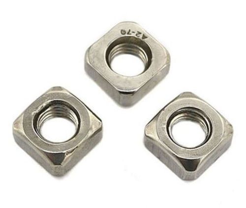 StarSide 100pcs 304 Stainless Steel Square Nuts M4