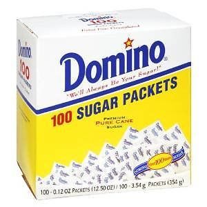 DOMINO SUGAR PACKETS - 200/ 3.54g Packs