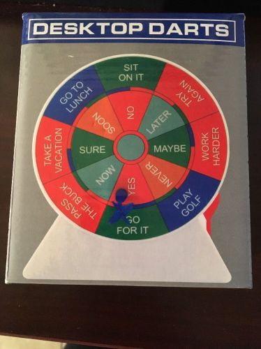 Magnetic dart board desktop organizer w/ darts for sale