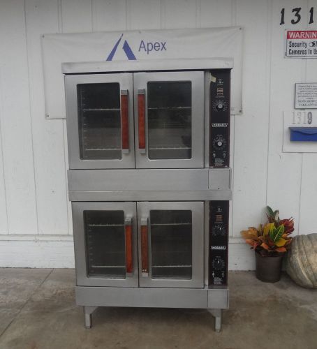 Hobart double deck gas convection oven #1759 for sale