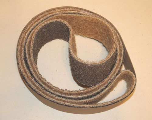 2&#034;x 72&#034; Sanding Belt Surface Conditioning- Coarse Brown