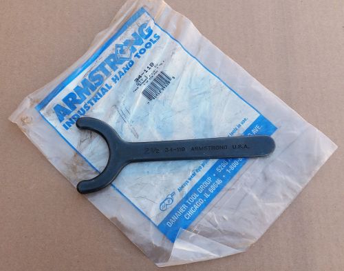 NEW Armstrong 34-119 Face Spanner Wrench USA 2 1/2&#034;