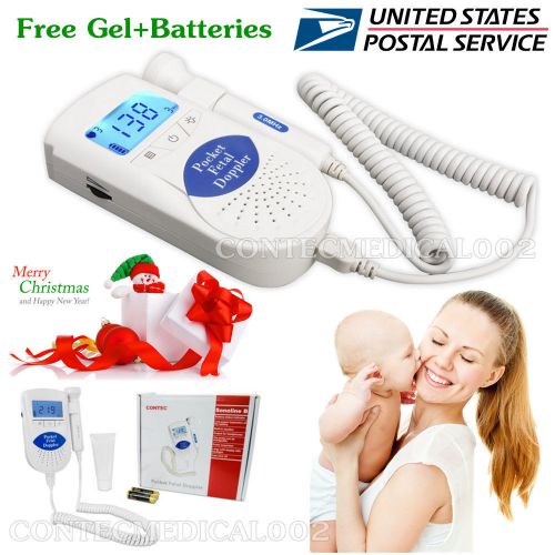 FDA Sonoline B 3Mhz Fetal Doppler, Prenatal Baby Heart Beat Monitor + Free Gel