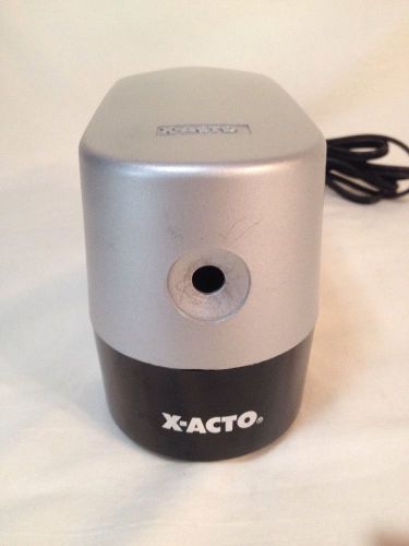 CLEAN X-ACTO ELECTRIC PENCIL SHARPENER IN EXCELLENT CONDITION MODEL 1924X