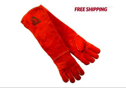 Steiner 21923 L Welding Gloves Burnt orange Y Series 23 Inch Length Shoulder