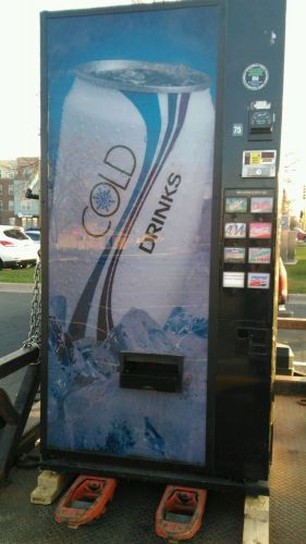 Dixie narco vending machine pop soda cold drink works good removed from service