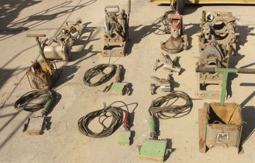 Large Grouping of MCELROY Fusion Machinery And Related Items One Money For All