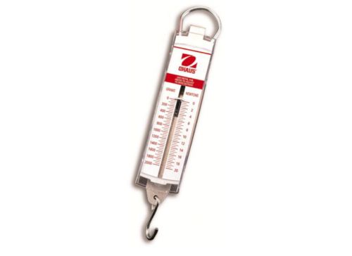 Ohaus pull type spring scale 8008-mn 5000g capacity 100g readability for sale