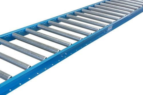 Gravity conveyor 12&#034; x 5&#039; with 1.4&#034; rollers on 6&#034; centers for sale