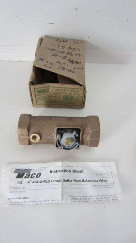 Taco Accu-Flo Circuit Setter Valve ACUF-150-AT-1 -- 1.5&#034;