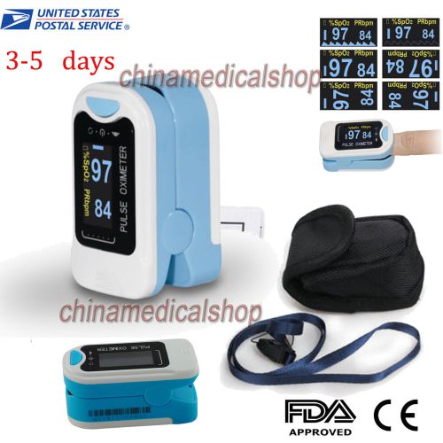 10PCS FDA Finger Tip Pulse Oximeter Blood Oxygen SpO2 PR Heart Rate Monitor USA