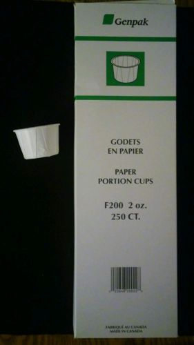 Paper Portion Cup - 2 ounce size - 250 count