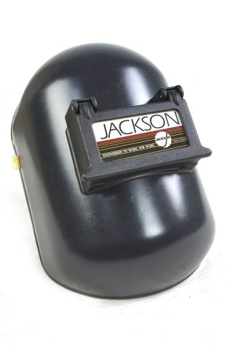 Jackson h2-86 welding helmet curve shell fiberglass 2 x 4 1/4&#034; front lift for sale