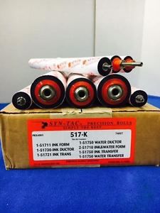 517-K T51 8PCS ROLLER KIT FOR AB DICK 9800