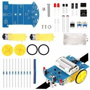ICStation Simple Robot Soldering Practice Kit, Electronic DIY 1pc DC Motor