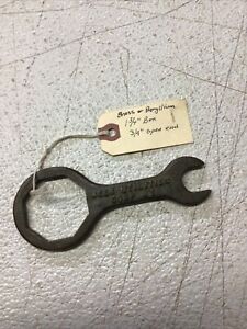 Vintage Beer Utilities Corp, NY Beer Wrench 3/4” Open - 1-3/4” Box USA (Brd5)