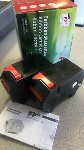 2 ea FP GENUINE postage meter RIBBON CARTRIDGES OptiMail 30 original box NEW FS